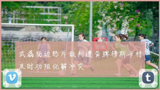 武磊场边怒斥裁判遭黄牌穆斯卡特及时劝阻化解冲突